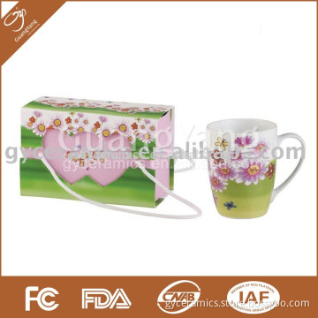 12 oz porcelain mug for promotion
